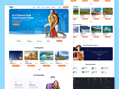 Travel Agency Mockup Design