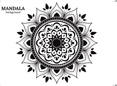 Mandala Design Vector Graphic decor