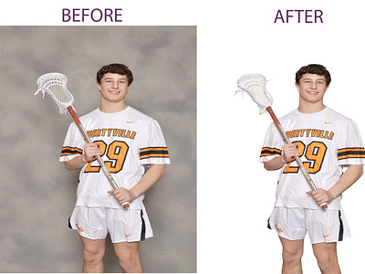 Basic background remove/masking/color correction/basic retouch