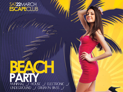 Beach Party Flyer/Poster