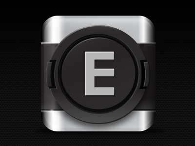 EyeEm App Icon app eyeem icon illustrator ios lens
