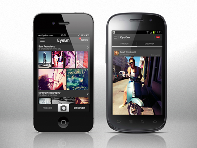 EyeEm 3.0 android app facebook filter instgram ios iphone photo sharing twitter