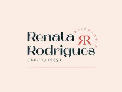 Renata Rodrigues Psicologia | Identidade Visual