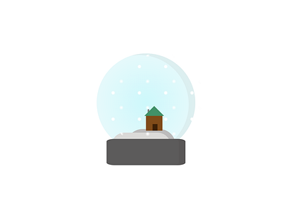 Snow Globe - CSS Illustration