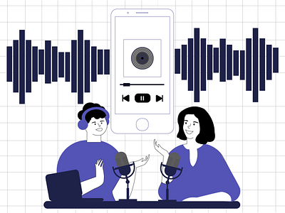 Podcast illustration