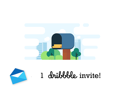 1 dribbble invite! - Expires on May 31 design graphic design illustration ui ux vector visual design