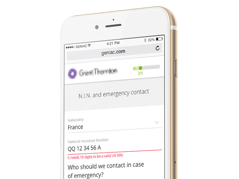 Mobile stepped onboarding dropdowns dropdown validated validation input fields forms on boarding stepped sign up mobile steps