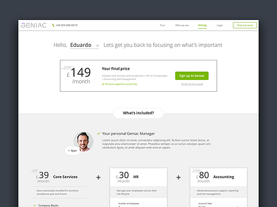 Pricing page desktop page plans pricing tool ui ux