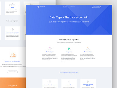 Data Tiger home page