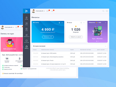 Education dashboard branding cryptocurrencies dashboard education study ui ux ux ui web design