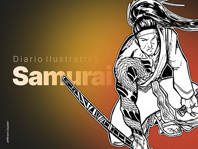 Diario Ilustrativo - Samurai