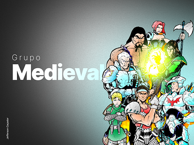 Grupo Medieval graphic design illustration