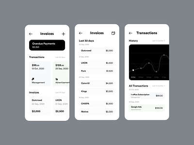 Invoicing app exploration app app design banking banking app finance finance app financial app fintech fintech app invoicing app mobile app design mobile design visual design