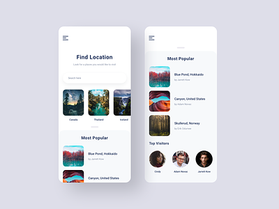 Let's find a place app application browse classy clean find finder iphone location mobile modern places search sleek tracker ui ux visit world xs max