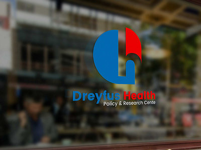 DH letter mark logo for Medical and Healthcare Company