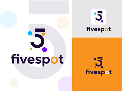 5 Spot Logo Design for T-shirt and Event | Five Spot Logo