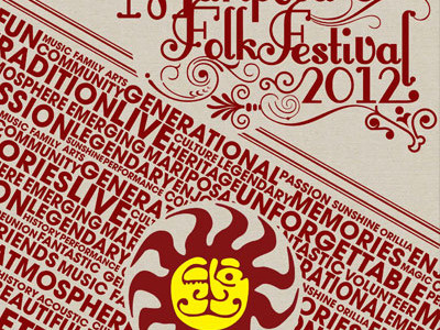 Folk Festival Poster Concept folk music poster