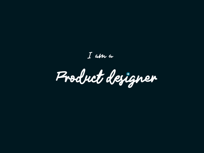 I am a product designer ae after effects animation gif motion motion design no pluggins particules product design transition ui web design
