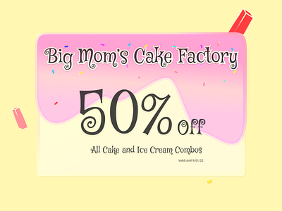 World Famous, Big Mom's Cake Factory branding design graphic design illustration ui ux vector