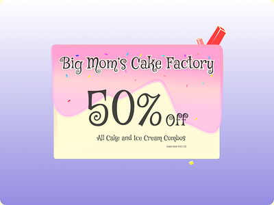 World Famous, Big Mom's Cake Factory branding design graphic design logo ui ux vector