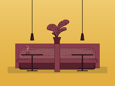 Coffee time coffee time design furniture illustration illustrator restaurant vector