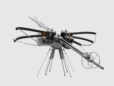 Tusken Ballista • Star Wars 3d 3dmodel blender cyclesx digitalart hardsurface illustration modeling starwars