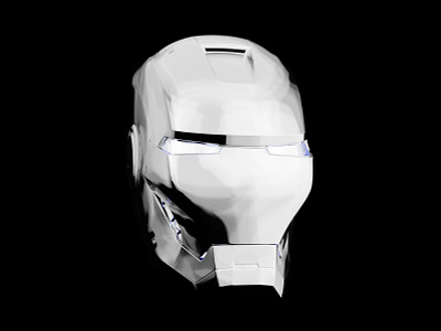 Mark II Iron Man Helmet 3d 3dmodel blender digitalart disney hardsurface hardsurfacemodeling illustration marvel modeling render