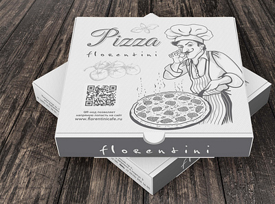 Mock-up for my design of the pizza package design pizza box pizzas box vector