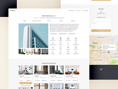 Konfi - easy meeting booking system - hotel detail