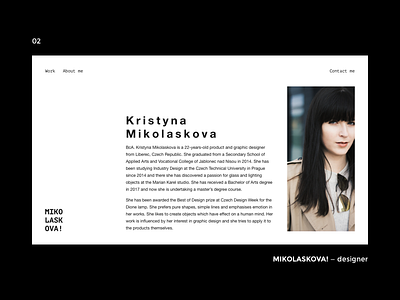 MIKOLASKOVA! — designer (02)