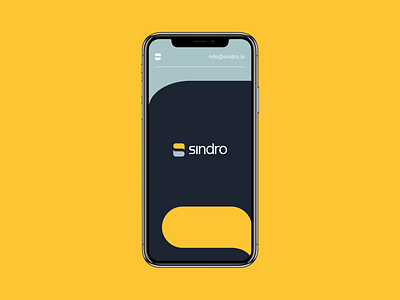 Sindro - Splash Page branding landing landing page logo minimal page pattern site splash page splashpage ui ux web webdesign website