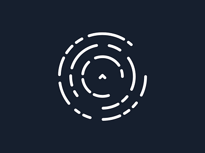 Spatial AI Logomark ai compass data logo logo design logomark monoline