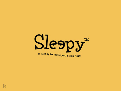 Sleepy | Simple & Clever Logo Design bed bedroom clever logo eye hidden message indonesia logo logo design simple logo sleep sleeping sleepy