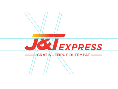 J&T Express Logo Redesign clever logo express hidden message indonesia designer jet jt exress logo logo design simple logo