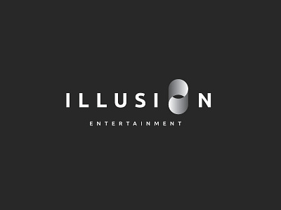 Illusion Entertainment | Simple & Clever Logo Design clever entertainment illusion logo logo design mentalist simple