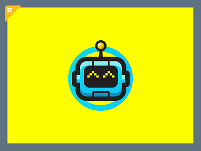 Robot Logo Mascot