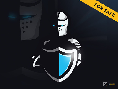 Knight Paladin eSport Logo for Sale armour call of duty cs:go defence dota2 gamers league of legends lol shield team war warcraft warrior