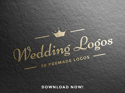 20 Minimalist Wedding Premade Logos classic free logos invitations logo designs logo template logos modern premade logo rsvp sell logos wedding wedding ceremony