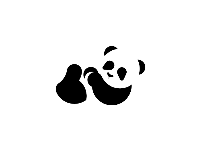 Daily Logo 3 - Panda by Rio Purba on Dribbble