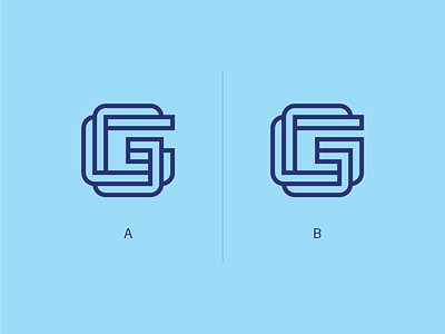 Daily Logo 4 - G Letter brand daily logo dailylogochallenge g identity letter line style logo mark monochrome typo typography