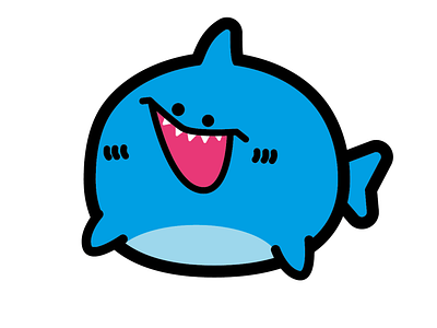 Sharko01 graphic design illustration mascot vector