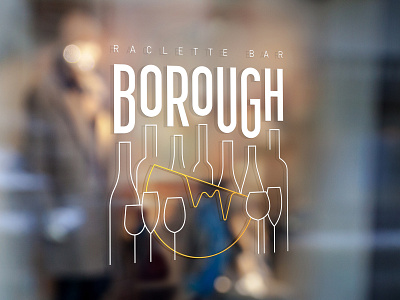 Borough branding design idenity logo typography