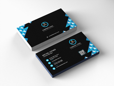 Premium business card design art branding business card graphic design logo luxury minimal unique