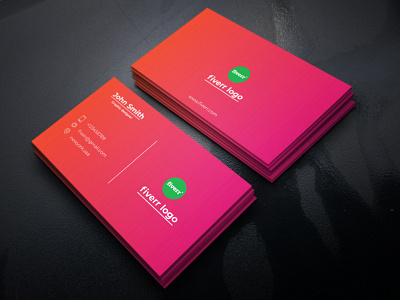 minimal Business card design