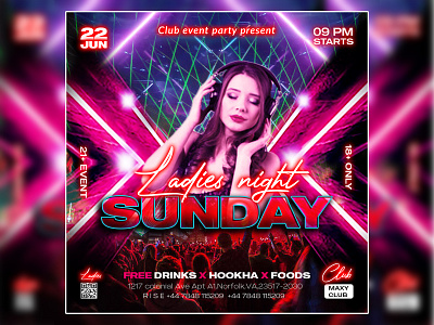 i will event party club flyer design church flyer