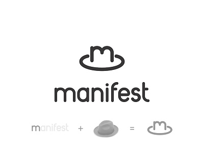 Manifest hat headdress logo