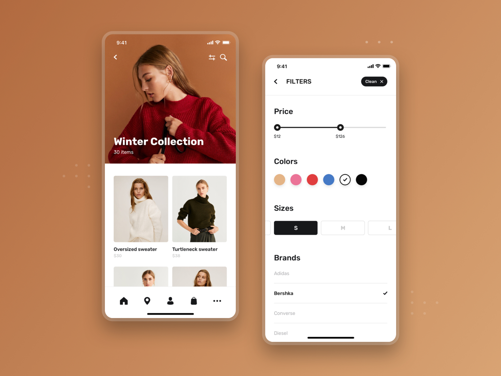 Blume - Shopping App UI Kit by Kévin Mercier on Dribbble