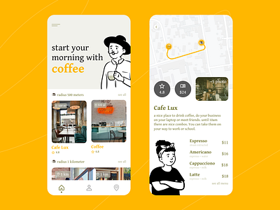 Coffee Shop Finder – Mobile App