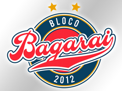 Bloco Bagarai carnival logo shield