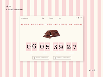 DailyUI #014 - Countdown Timer